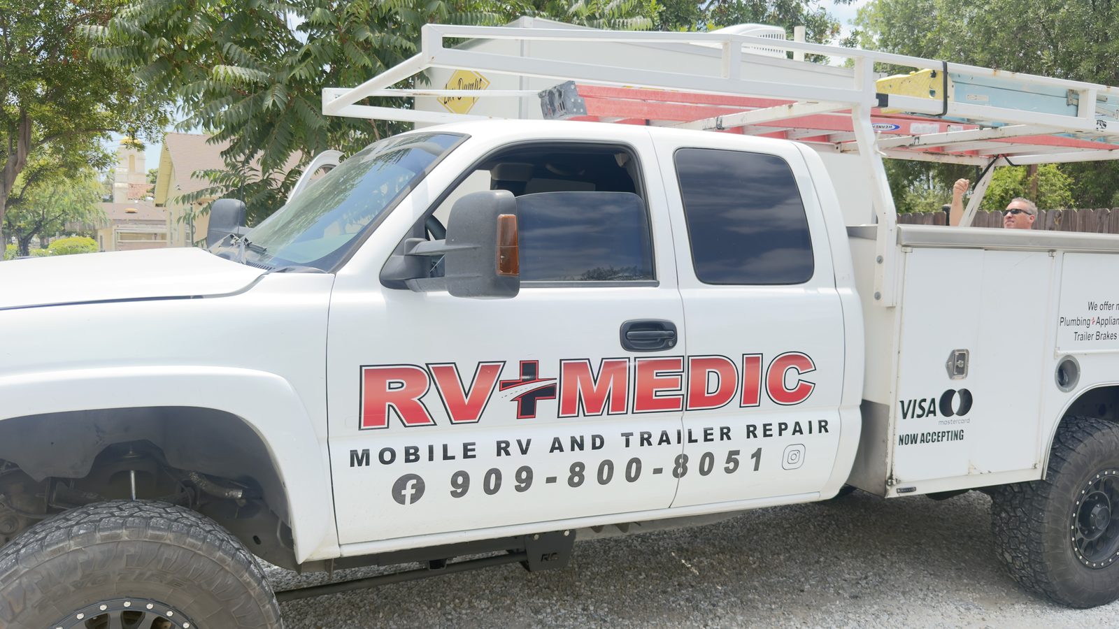 RV Medic mobile RV and trailer repair service truck